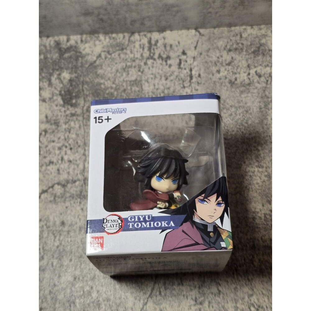 New Shueisha Chibi Masters Demon Slayer Kimetsu No Yaiba Figure Giyu Tomioka
